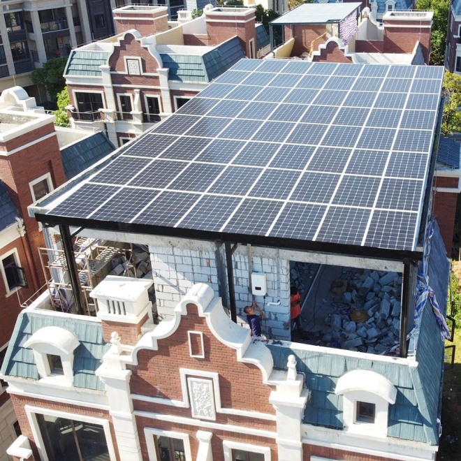 厚街卓越維港18KW光伏項(xiàng)目